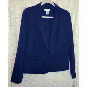 Women’s Liz Claiborne American Navy Suit Jacket Medium NWT